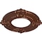 Ekena Millwork Benson Ceiling Medallion (Fits Canopies up to 4 1/8"), 9"OD x 4 1/8"ID x 5/8"P, Copper Penny CM09BNCPS - alternate 4